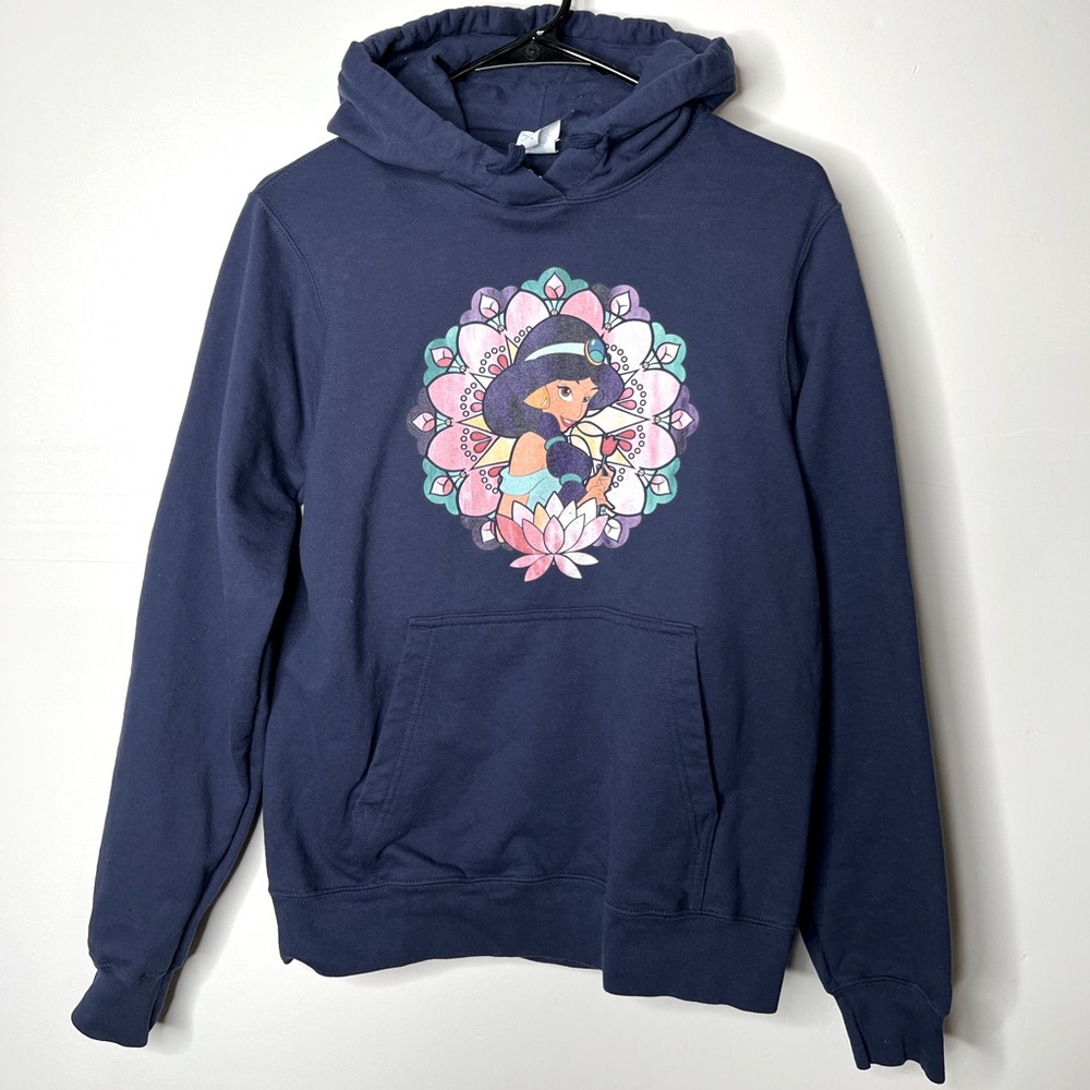 Disney Princess Jasmine Blue Hoodie, S